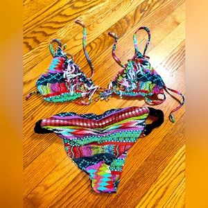 Billabong fringe bikini M